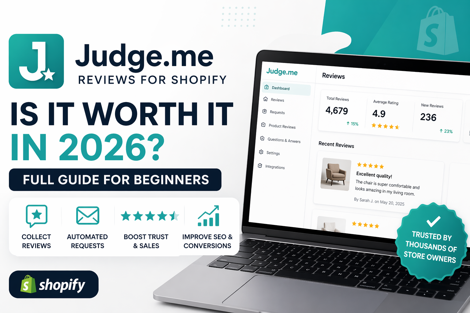 judge me reviews shopify