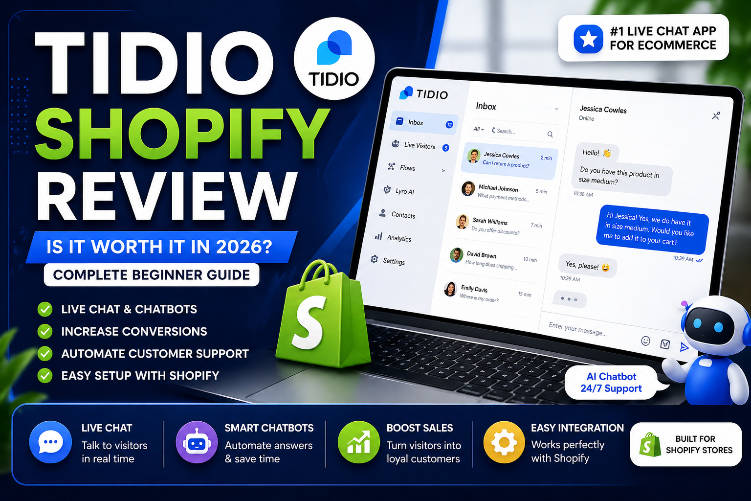 tidio shopify review