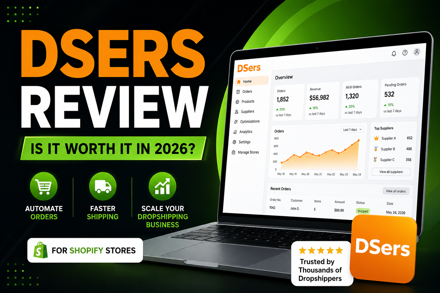 dsers shopify review