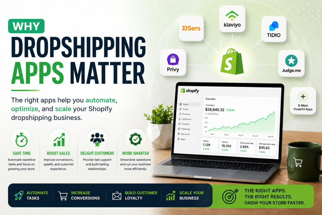Why dropshipping apps matter