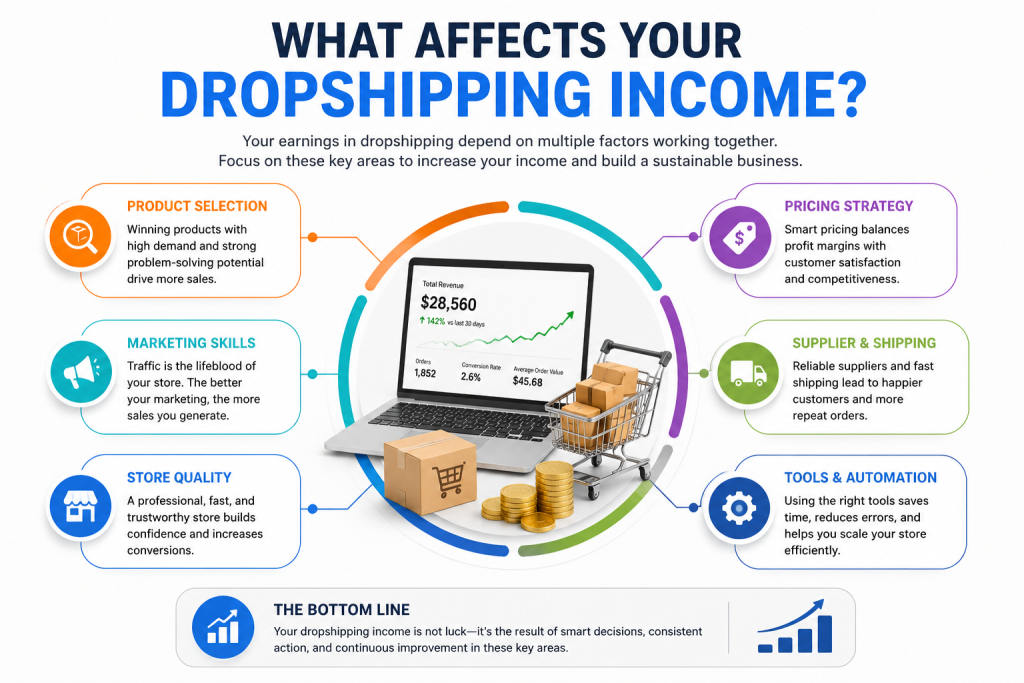 how much can you make dropshipping