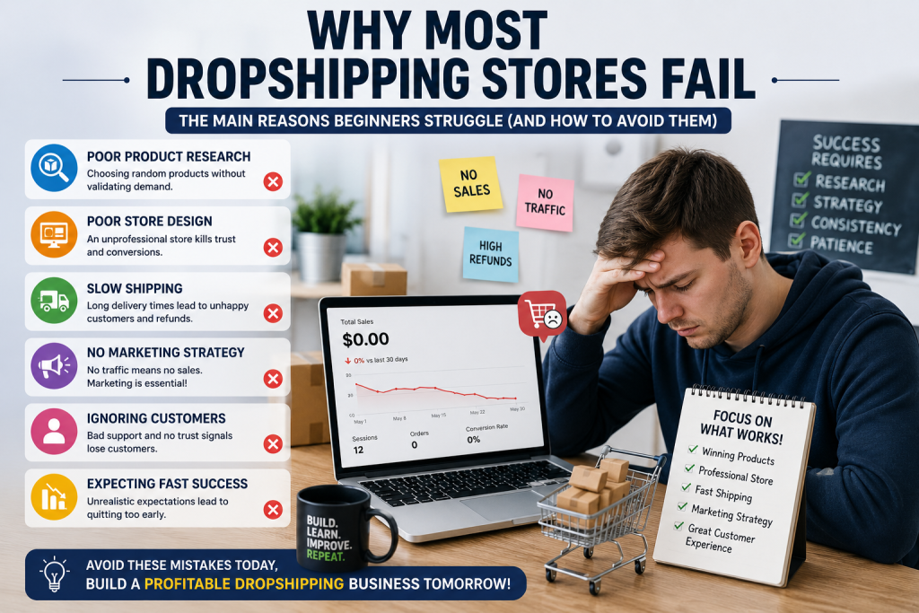 common dropshipping mistakes