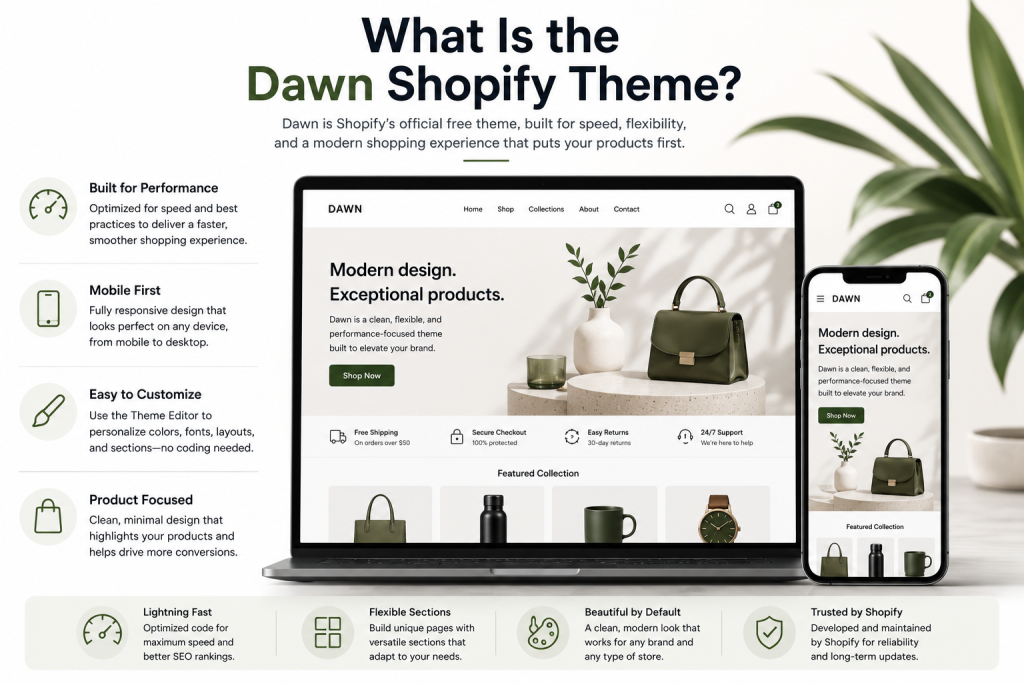 dawn shopify theme review